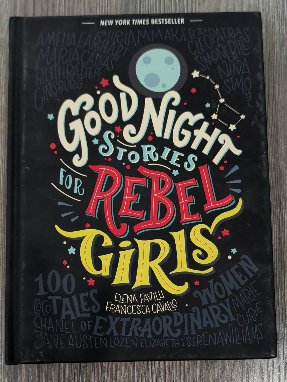 New Hardcover Good Night Stories for Rebel Girls Book New York Times Bestseller